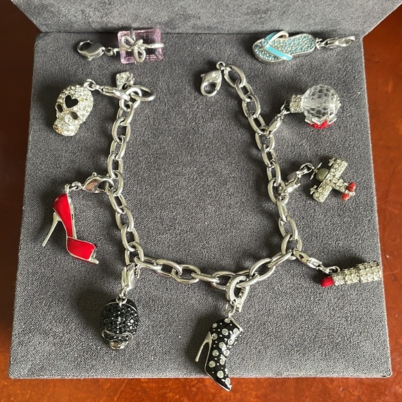🦢 Swarovski Charm Bracelet with Charms 🦢 - Picture 13 of 13